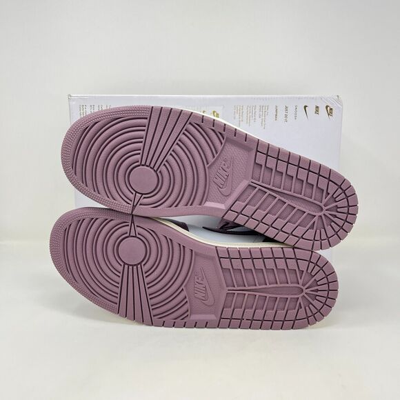 Air Jordan 1 Mid Platinum Mauve Sail Athletic Shoes BQ6472-050 Size W 11 - M 9.5 - Picture 9 of 9